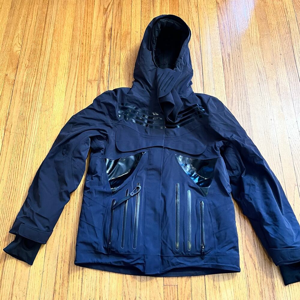 Spyder Jacket Boys 14 XL Black Water Resistant Thermal Web Coat Primaloft